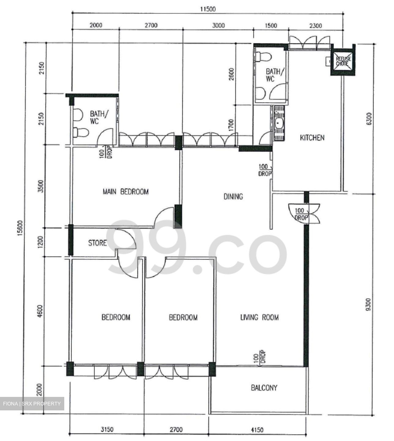 Blk 209 Yishun Palm Spring (Yishun), HDB 5 Rooms #504428961